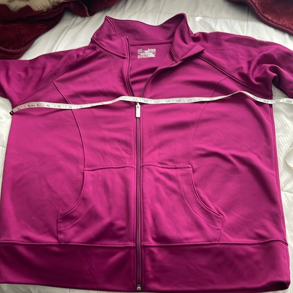 Under armour xl fusia all season long sleeve zipper light jacket - Picture 1 of 4